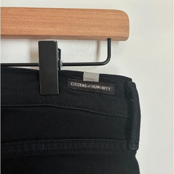 Citizens of Humanity Avedon Stretch Skinny Leg Jeans Axel Black Size 28 - Picture 6 of 10